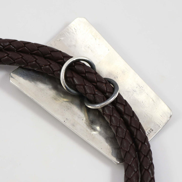 Overlay Bola Tie by Peter Nelson - Garland's