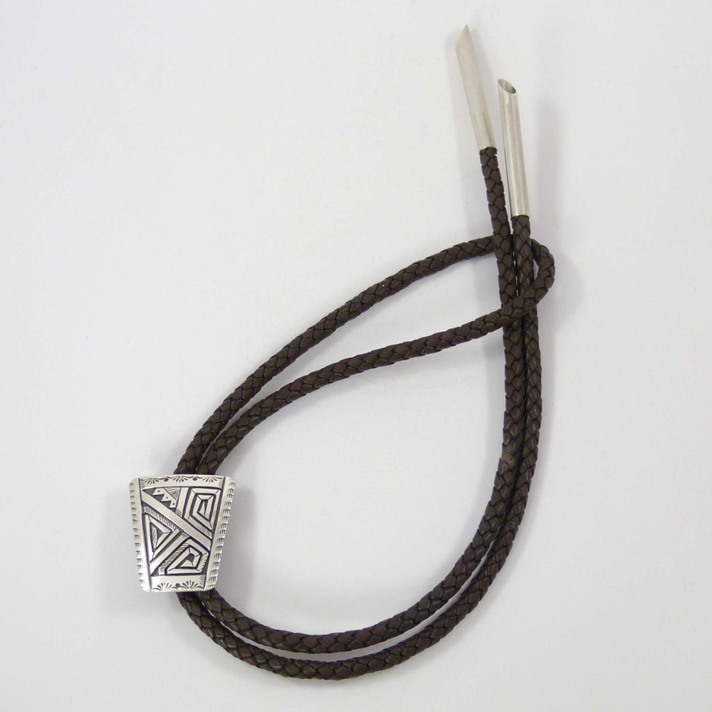 Overlay Bola Tie by Peter Nelson - Garland's