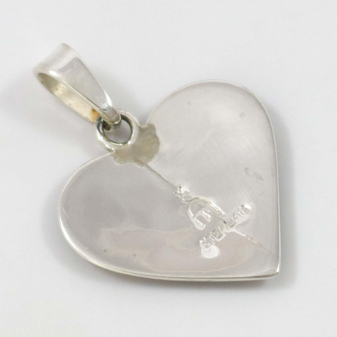 Overlay Heart Pendant by Ruben Saufkie - Garland's