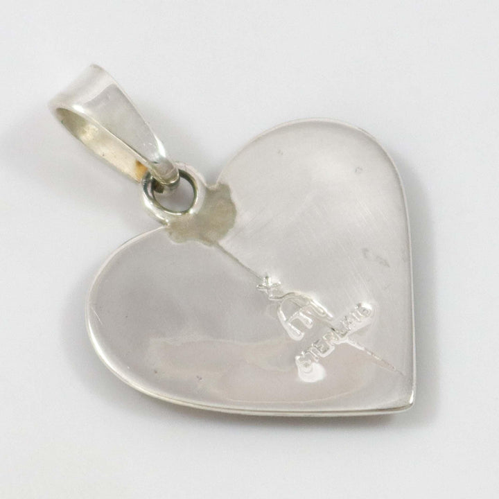 Overlay Heart Pendant by Ruben Saufkie - Garland's