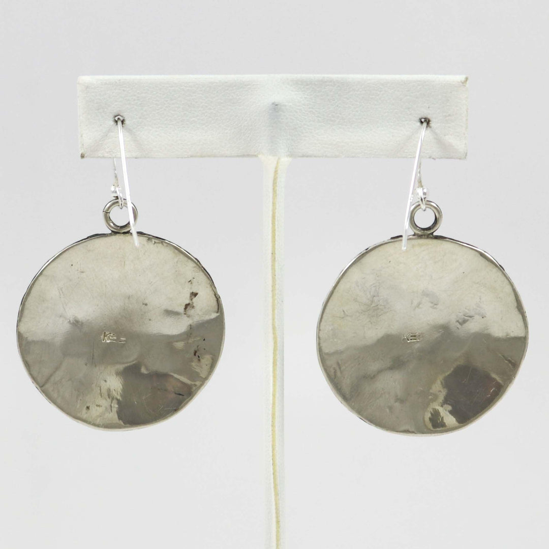 Petroglyph Earrings by Kee Yazzie - Garland's