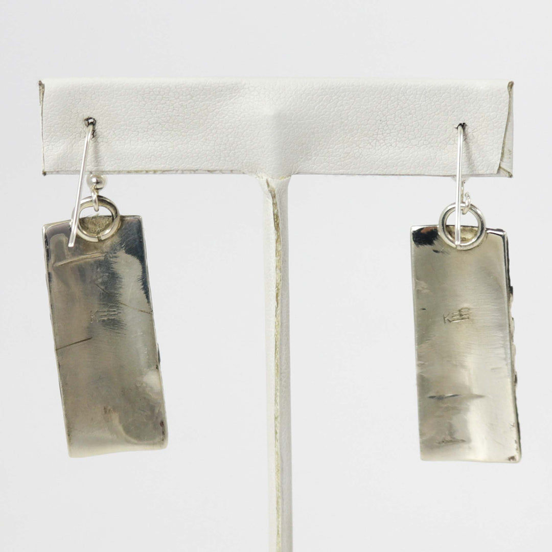 Petroglyph Earrings by Kee Yazzie - Garland's