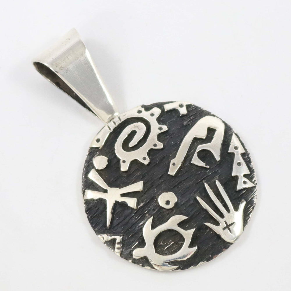 Petroglyph Pendant by Kee Yazzie - Garland's