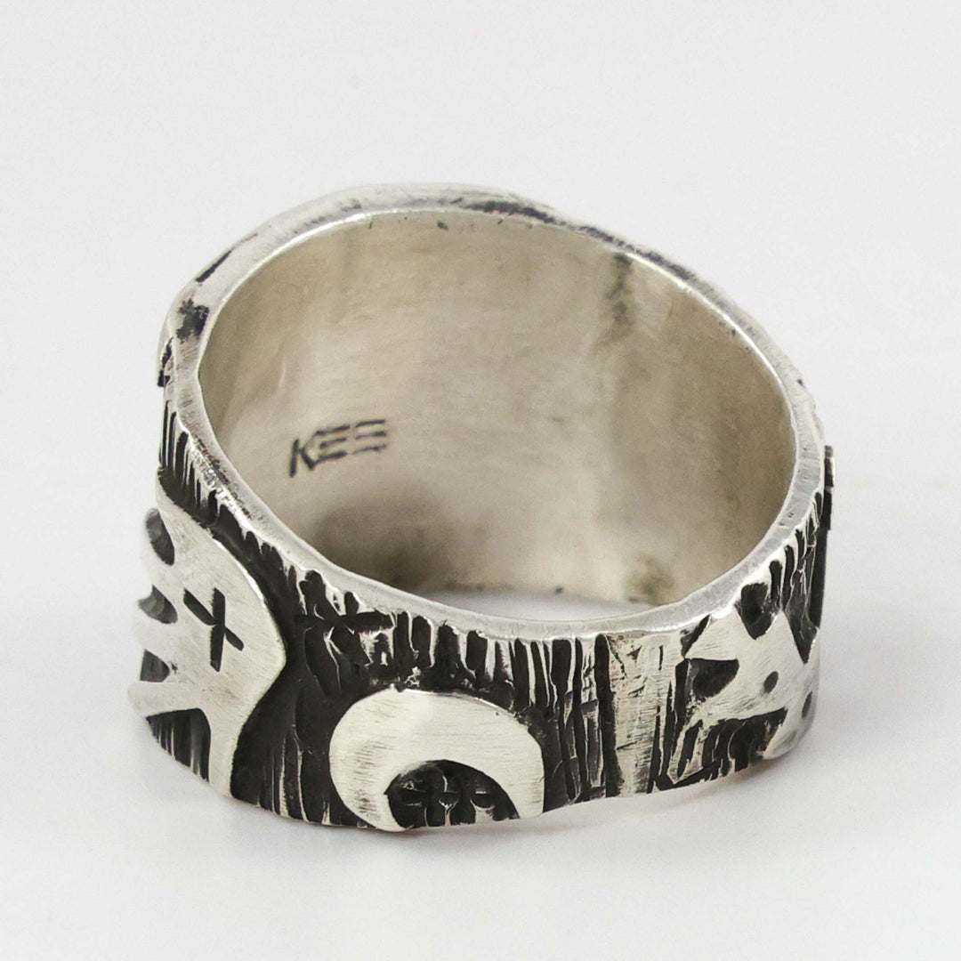 Petroglyph Ring by Kee Yazzie - Garland's