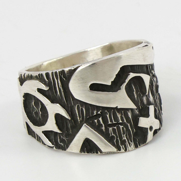 Petroglyph Ring by Kee Yazzie - Garland's