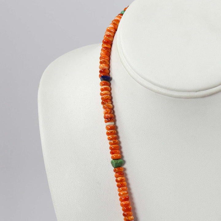 Reversible Shell Necklace by Janalee Reano Valencia - Garland's