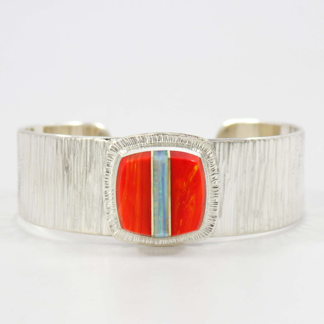 Rosarita and Opal Cuff by Duane Maktima - Garland's