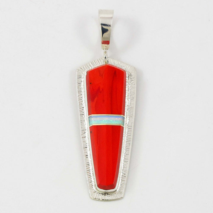 Rosarita and Opal Pendant by Duane Maktima - Garland's
