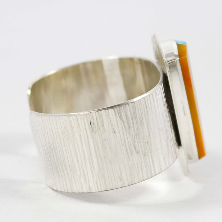 Rosarita and Turquoise Cuff by Duane Maktima - Garland's