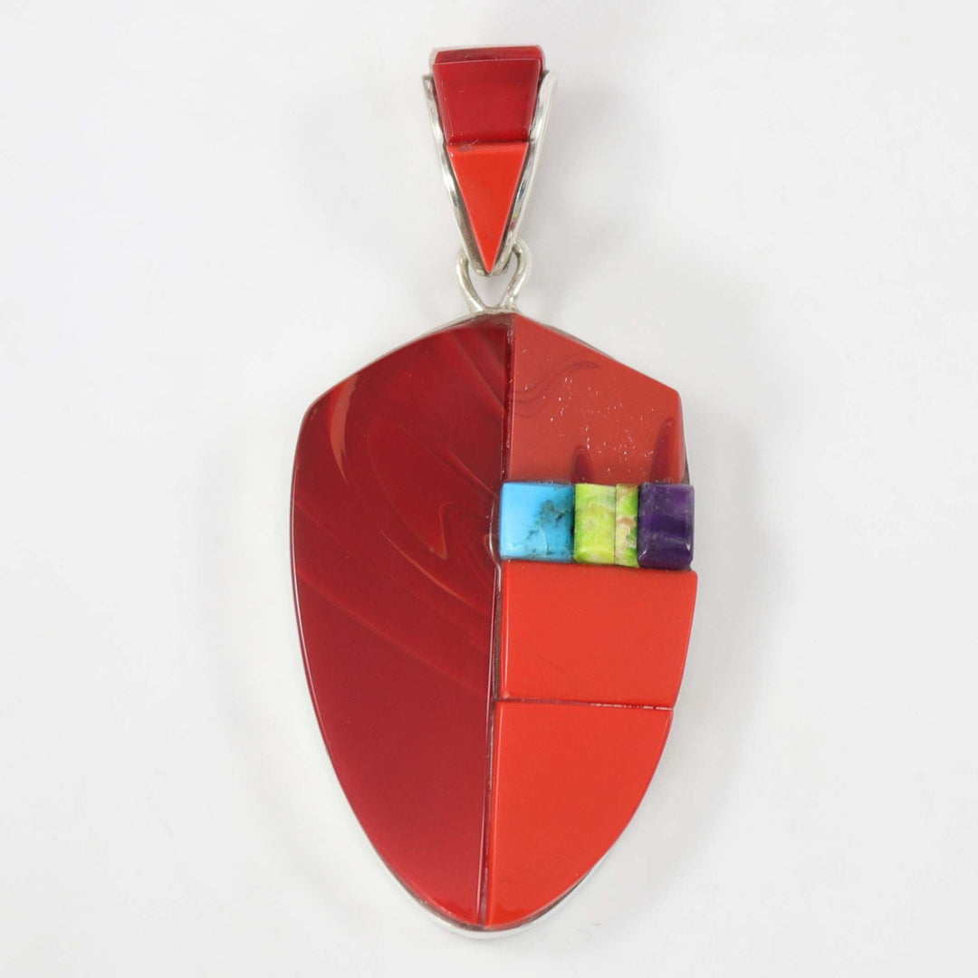 Rosarita Inlay Pendant by Na Na Ping - Garland's