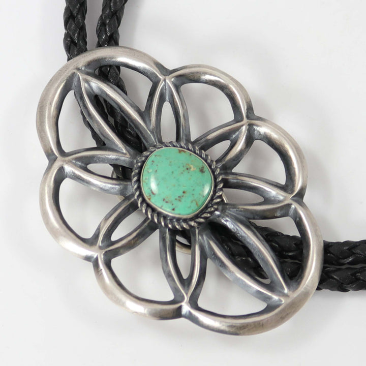 Royston Turquoise Bola Tie by Robert Chee - Garland's