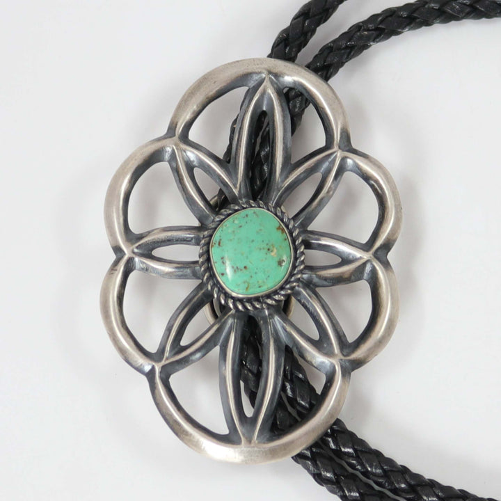 Royston Turquoise Bola Tie by Robert Chee - Garland's