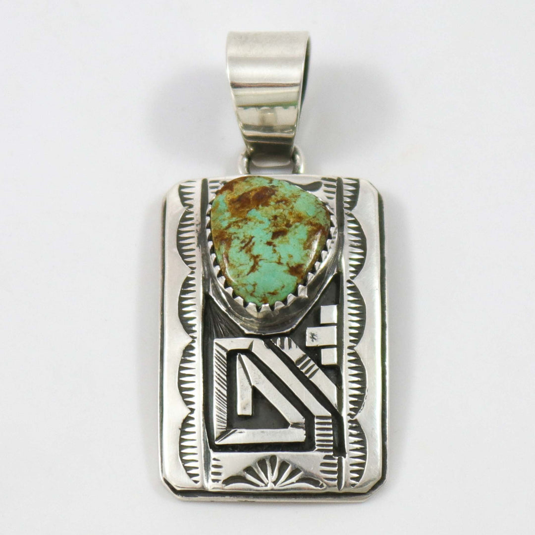 Royston Turquoise Pendant by Peter Nelson - Garland's