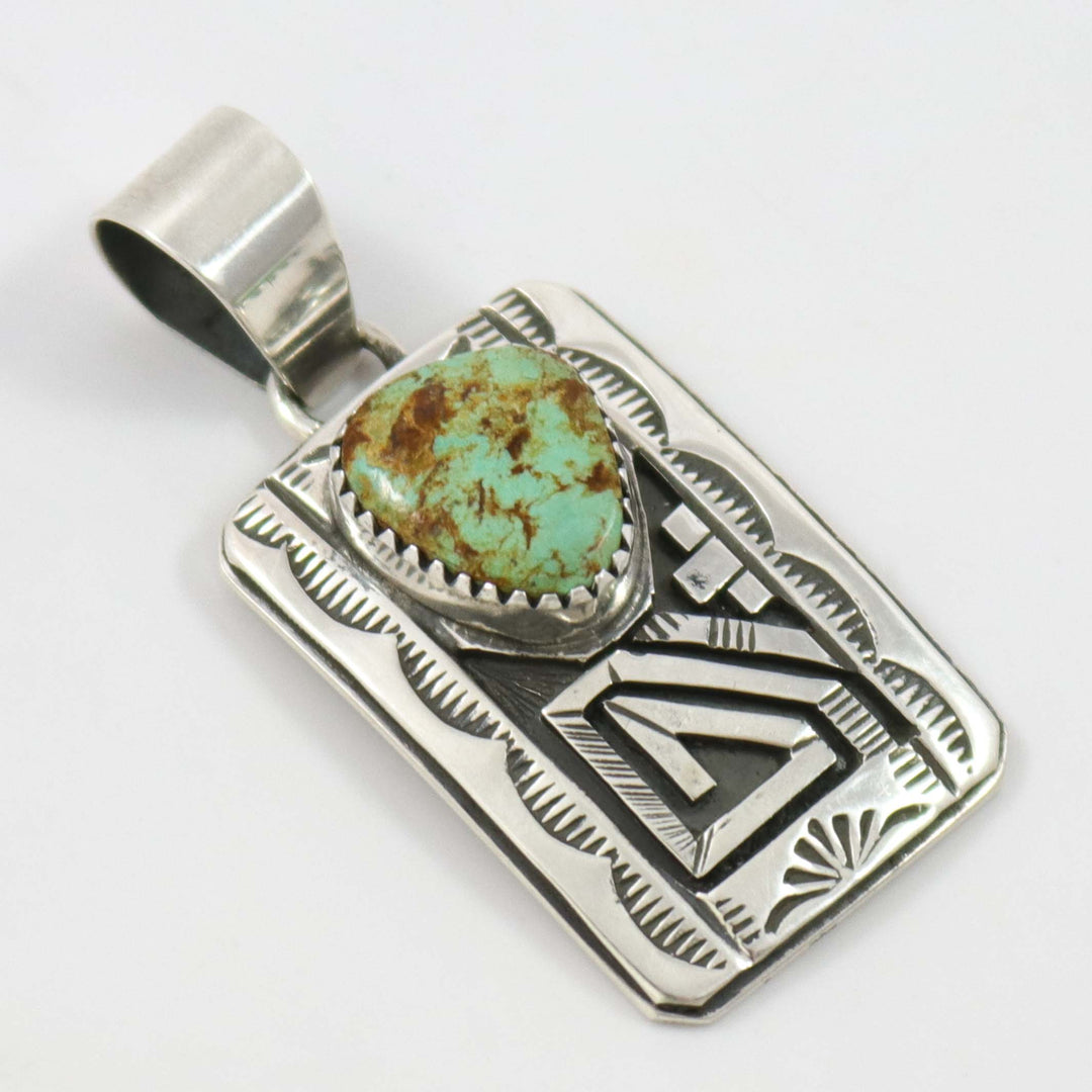 Royston Turquoise Pendant by Peter Nelson - Garland's