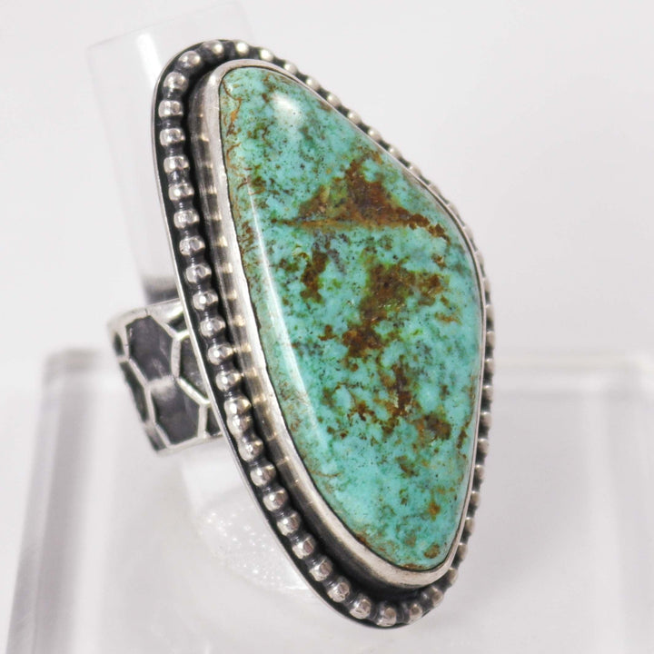 Royston Turquoise Ring by Glenda Loretto - Garland's