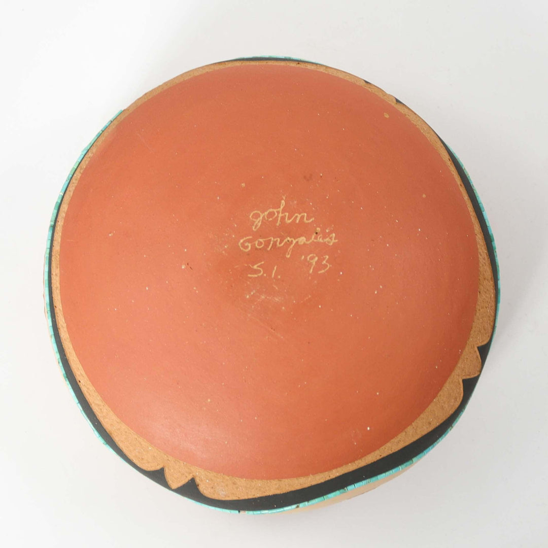 San Ildefonso Bowl by John Gonzales - Garland's