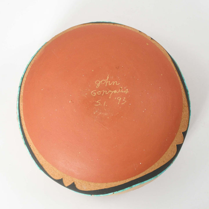 San Ildefonso Bowl by John Gonzales - Garland's