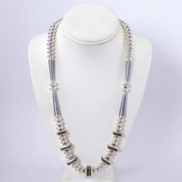 Silver Bead Necklace by Jack Tom - Garland's