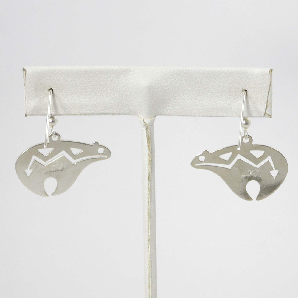 Silver Bear Earrings by Robert Taylor - Garland's