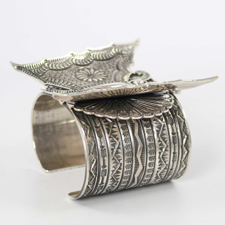 Silver Butterfly Cuff by Sunshine Reeves - Garland's