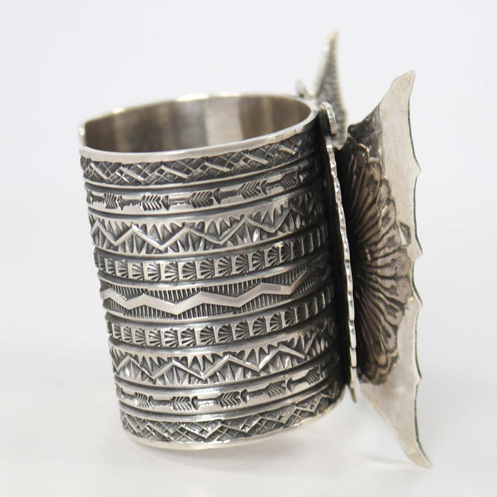 Silver Butterfly Cuff by Sunshine Reeves - Garland's