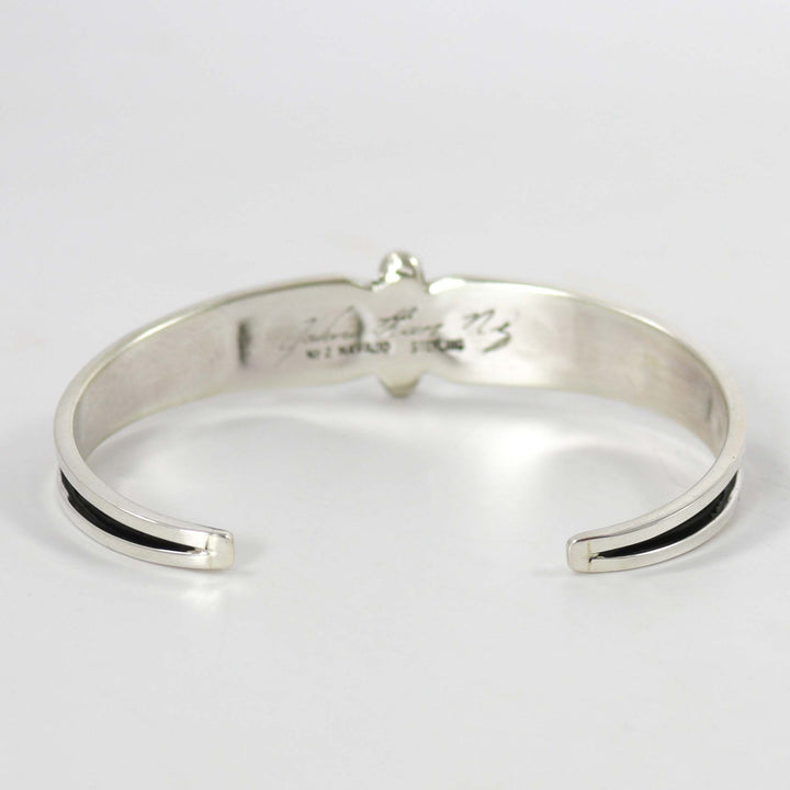 Silver Cuff by Johnathan Nez - Garland's