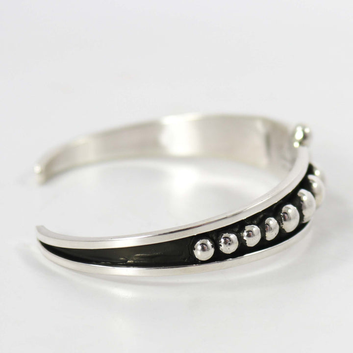 Silver Cuff by Johnathan Nez - Garland's