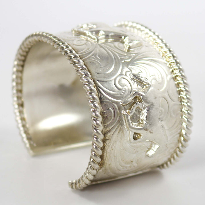 Silver Horse Cuff by Al Joe - Garland's