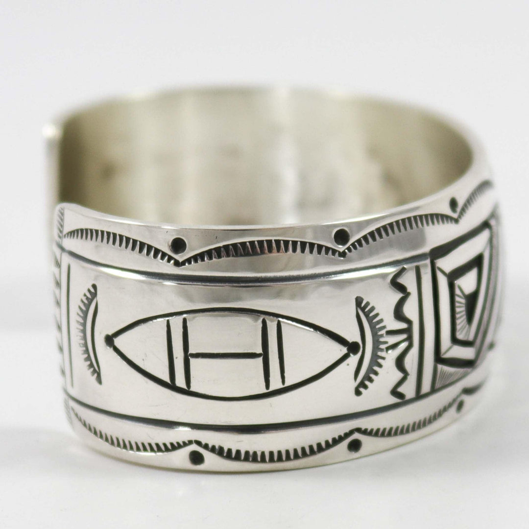Silver Overlay Cuff by Peter Nelson - Garland's