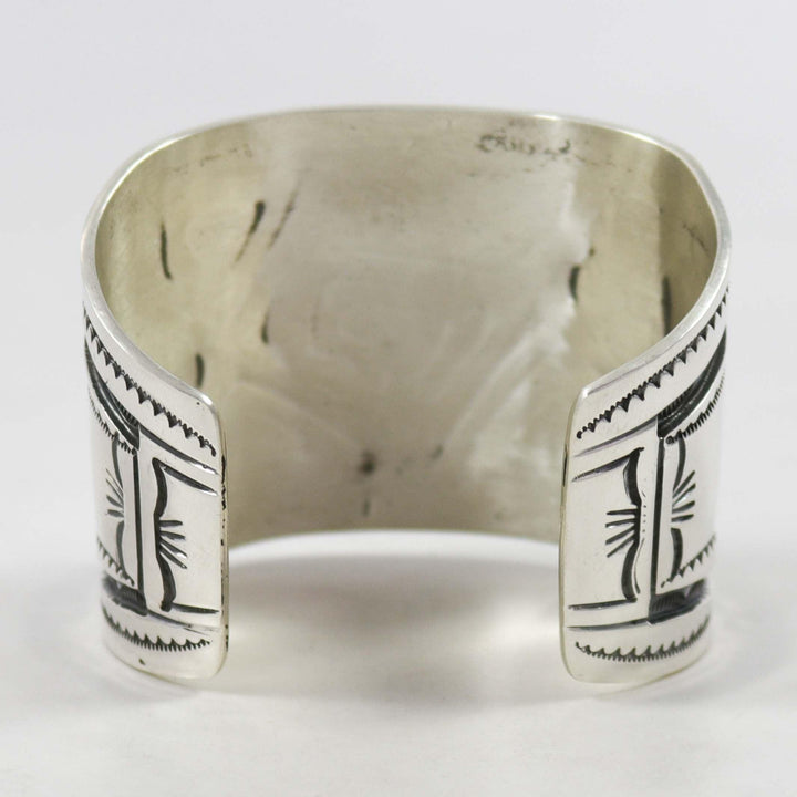 Silver Overlay Cuff by Peter Nelson - Garland's