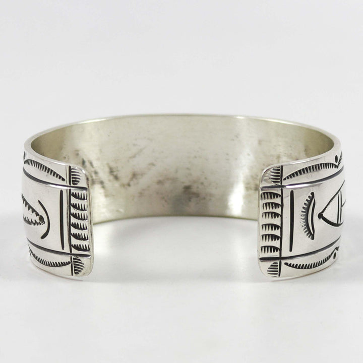 Silver Overlay Cuff by Peter Nelson - Garland's