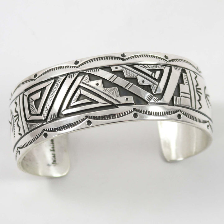 Silver Overlay Cuff by Peter Nelson - Garland's