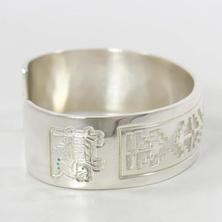 Silver Overlay Cuff by Robert Taylor - Garland's