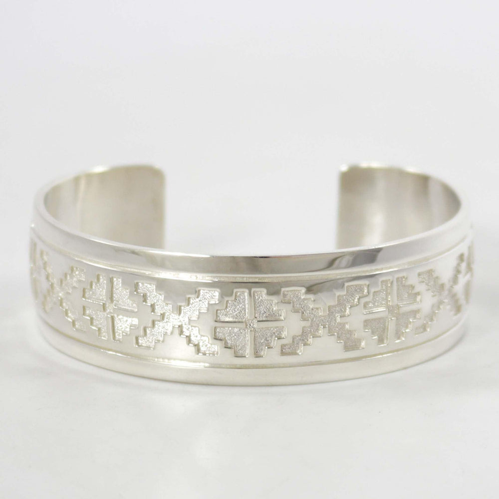 Silver Overlay Cuff by Robert Taylor - Garland's