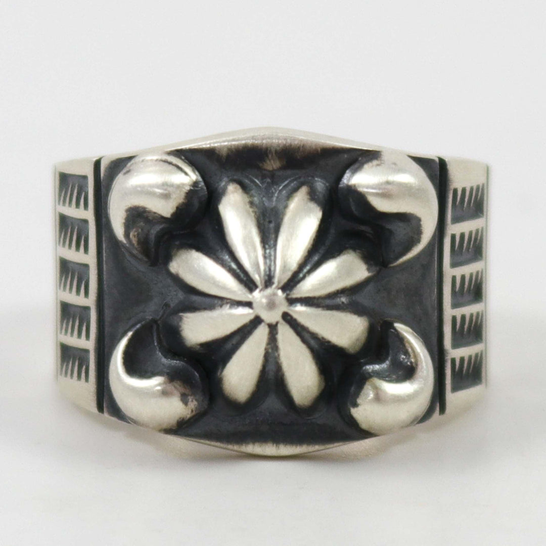 Silver Repousse Ring by Kyle Lee-Anderson - Garland's
