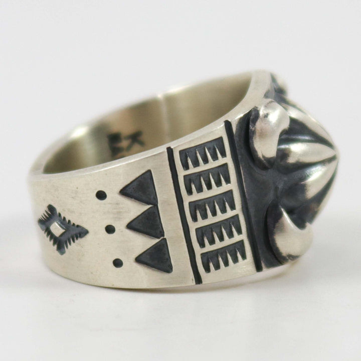 Silver Repousse Ring by Kyle Lee-Anderson - Garland's