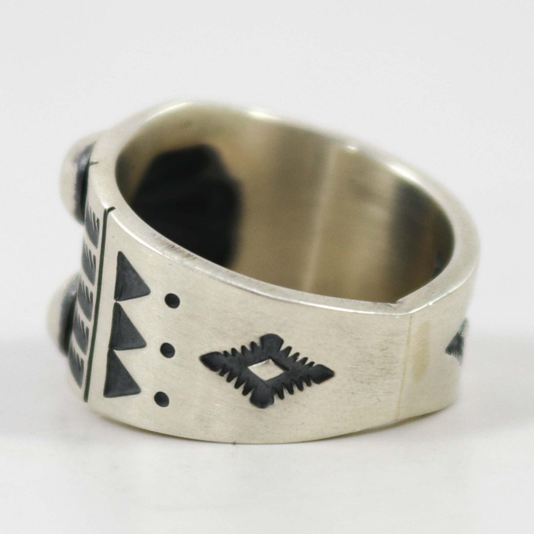 Silver Repousse Ring by Kyle Lee-Anderson - Garland's