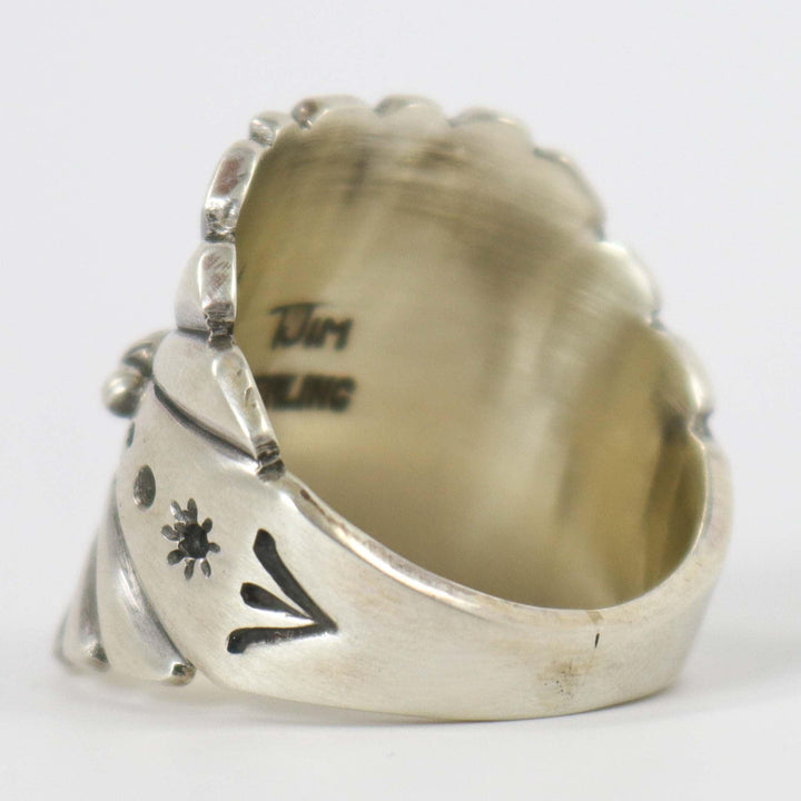 Silver Ring by Thomas Jim - Garland's