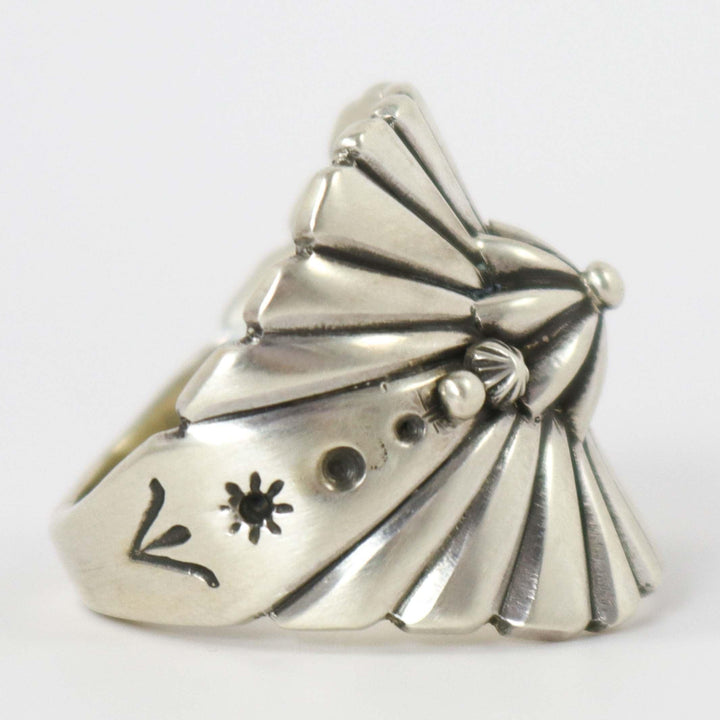 Silver Ring by Thomas Jim - Garland's