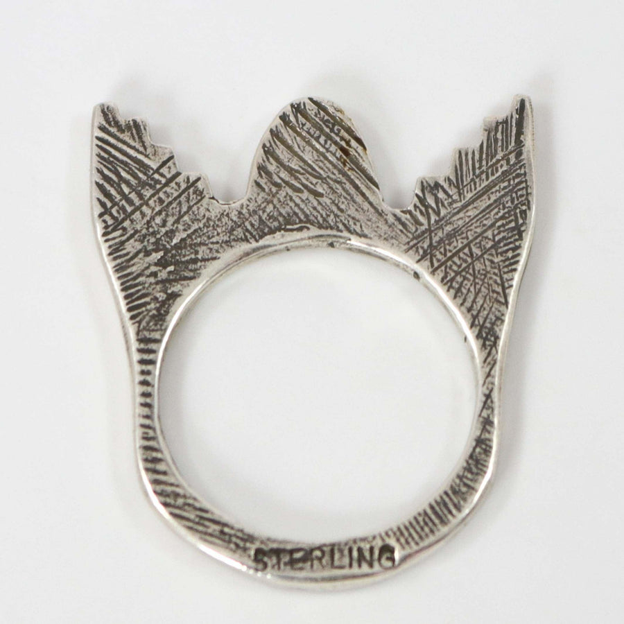 Silver Tableta Ring by Glenda Loretto - Garland's
