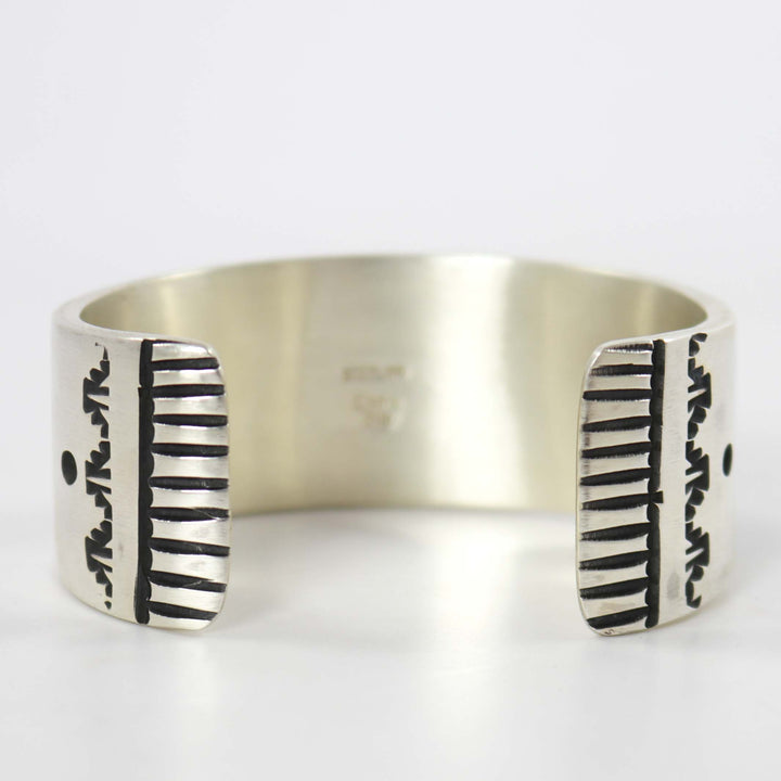 Silver Tracks Cuff by Elvira Bill - Garland's