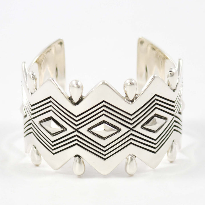 Silver Zig-Zag Cuff by Jennifer Curtis - Garland's