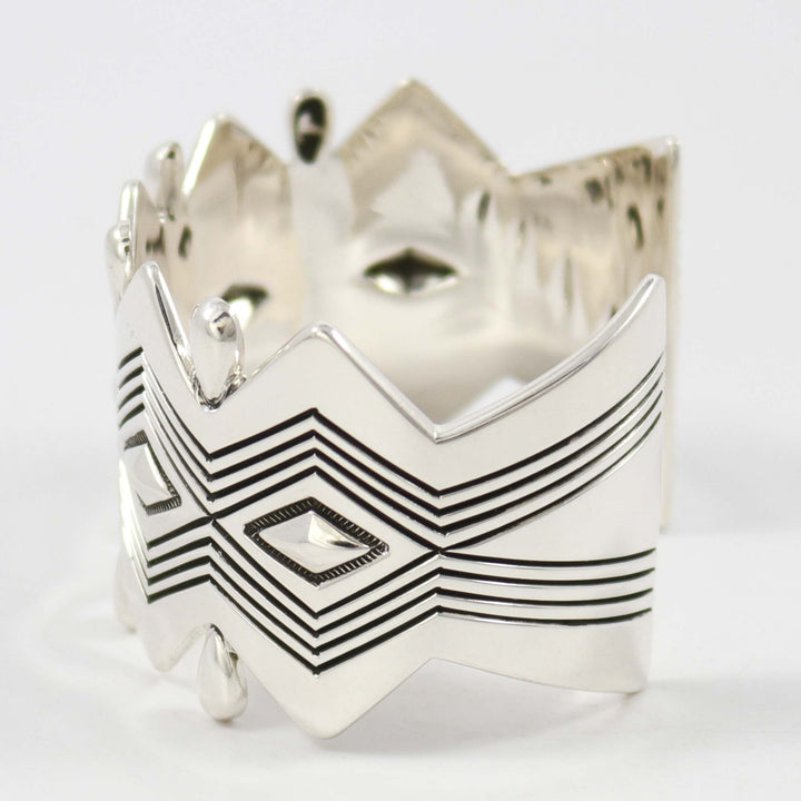 Silver Zig-Zag Cuff by Jennifer Curtis - Garland's