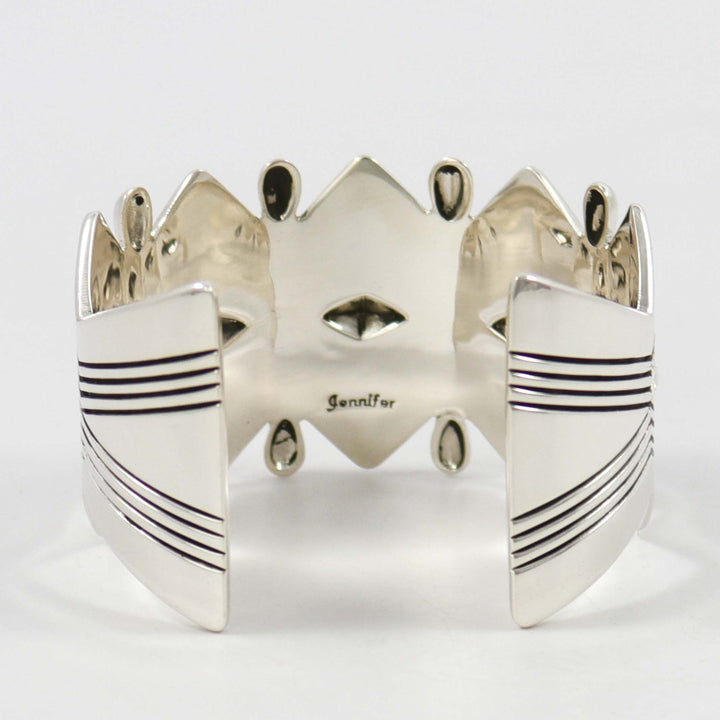 Silver Zig-Zag Cuff by Jennifer Curtis - Garland's