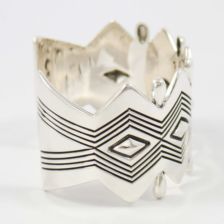 Silver Zig-Zag Cuff by Jennifer Curtis - Garland's