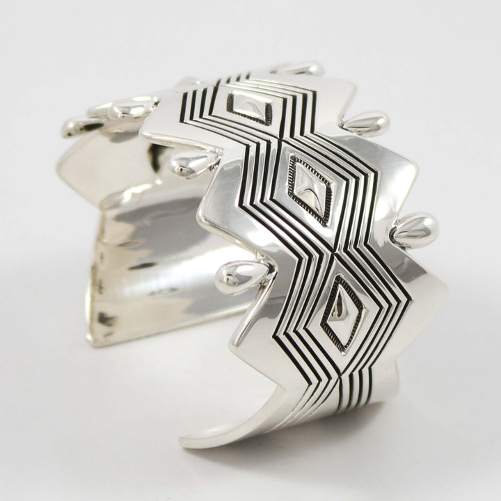 Silver Zig-Zag Cuff by Jennifer Curtis - Garland's