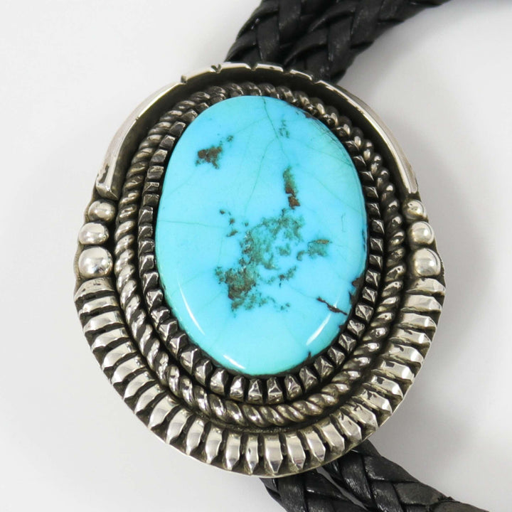Sleeping Beauty Turquoise Bola Tie by Bob Robbins - Garland's