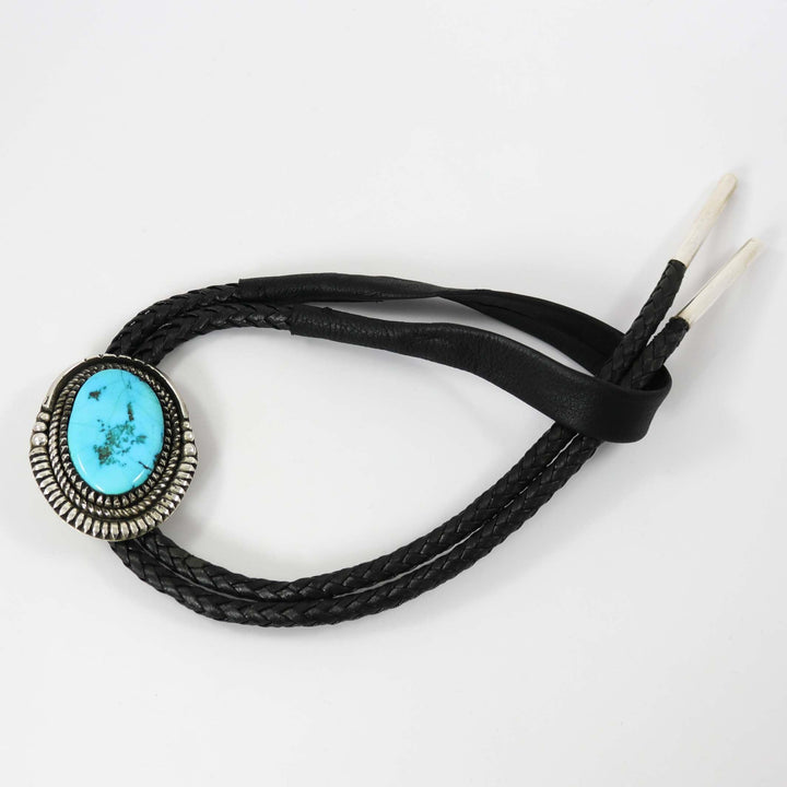 Sleeping Beauty Turquoise Bola Tie by Bob Robbins - Garland's
