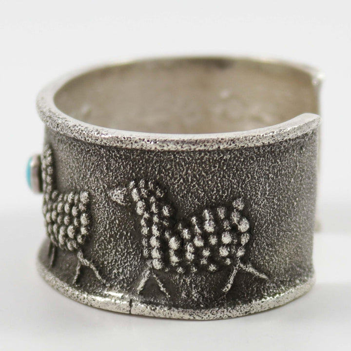Sleeping Beauty Turquoise Cuff by Anthony Lovato - Garland's