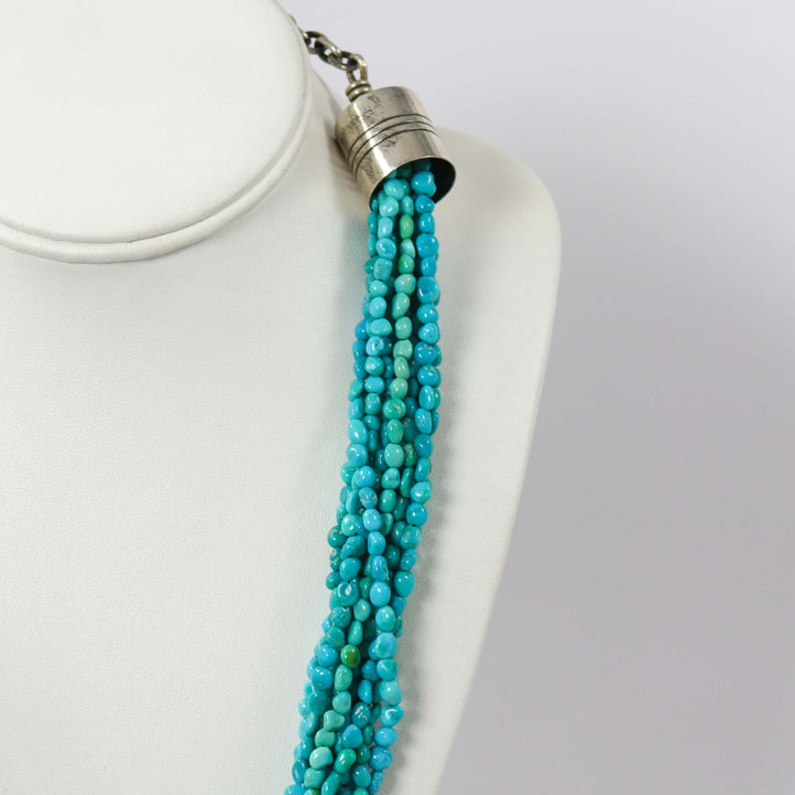 Sleeping Beauty Turquoise Necklace by Teresa Montoya - Garland's